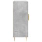 vidaXL Sideboard Betongrau 69,5x34x90 cm Holzwerkstoff vidaXL Sideboard Betongrau 69,5x34x90 cm Holzwerkstoff
