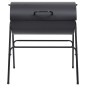 vidaXL Grill mit 2 Grillrosten Schwarz 80x95x90 cm Stahl vidaXL Grill mit 2 Grillrosten Schwarz 80x95x90 cm Stahl