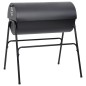 vidaXL Grill mit 2 Grillrosten Schwarz 80x95x90 cm Stahl vidaXL Grill mit 2 Grillrosten Schwarz 80x95x90 cm Stahl