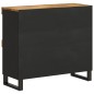 vidaXL Beistellschrank 85x33x75 cm Massivholz Mango vidaXL Beistellschrank 85x33x75 cm Massivholz Mango