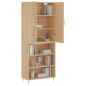 Highboard Sonoma-Eiche 69,5x34x180 cm Holzwerkstoff Highboard Sonoma-Eiche 69,5x34x180 cm Holzwerkstoff