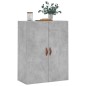 vidaXL Wandschrank Betongrau 69,5x34x90 cm vidaXL Wandschrank Betongrau 69,5x34x90 cm