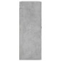 vidaXL Wandschrank Betongrau 69,5x34x90 cm vidaXL Wandschrank Betongrau 69,5x34x90 cm