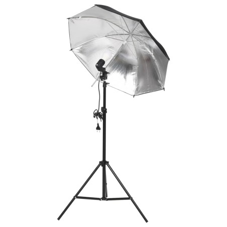 vidaXL Fotostudio-Beleuchtung Set mit Stativen & Schirmen 