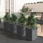 vidaXL Pflanzgefäße 4 Stk. Schwarz 30x30x37 cm Polypropylen vidaXL Pflanzgefäße 4 Stk. Schwarz 30x30x37 cm Polypropylen