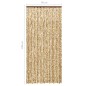 vidaXL Insektenschutz-Vorhang Beige und Braun 90x220 cm Chenille vidaXL Insektenschutz-Vorhang Beige und Braun 90x220 cm Chenille