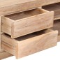 vidaXL TV-Schrank Akazienholz Massiv 120 x 30 x 40 cm Hellbraun