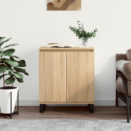vidaXL Sideboard Sonoma-Eiche 60x35x70 cm Holzwerkstoff