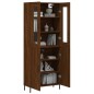 vidaXL Highboard Braun Eichen-Optik 69,5x34x180 cm Holzwerkstoff vidaXL Highboard Braun Eichen-Optik 69,5x34x180 cm Holzwerkstoff