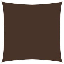 vidaXL Sonnensegel Oxford-Gewebe Quadratisch 4,5x4,5 m Braun
