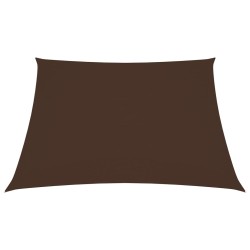 vidaXL Sonnensegel Oxford-Gewebe Quadratisch 4,5x4,5 m Braun