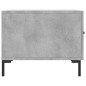 vidaXL Couchtisch Betongrau 50x50x40 cm Holzwerkstoff vidaXL Couchtisch Betongrau 50x50x40 cm Holzwerkstoff