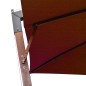 vidaXL Ampelschirm mit Mast Terracotta-Rot 3x3 m Massivholz Tanne vidaXL Ampelschirm mit Mast Terracotta-Rot 3x3 m Massivholz Tanne