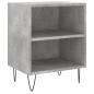 vidaXL Nachttisch Betongrau 40x30x50 cm Holzwerkstoff vidaXL Nachttisch Betongrau 40x30x50 cm Holzwerkstoff