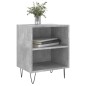 vidaXL Nachttisch Betongrau 40x30x50 cm Holzwerkstoff vidaXL Nachttisch Betongrau 40x30x50 cm Holzwerkstoff