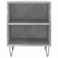 vidaXL Nachttisch Betongrau 40x30x50 cm Holzwerkstoff vidaXL Nachttisch Betongrau 40x30x50 cm Holzwerkstoff