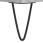 vidaXL Nachttisch Betongrau 40x30x50 cm Holzwerkstoff vidaXL Nachttisch Betongrau 40x30x50 cm Holzwerkstoff