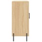 vidaXL Sideboard Sonoma-Eiche 90x34x80 cm Holzwerkstoff vidaXL Sideboard Sonoma-Eiche 90x34x80 cm Holzwerkstoff