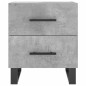 vidaXL Nachttisch Betongrau 40x35x47,5 cm Holzwerkstoff vidaXL Nachttisch Betongrau 40x35x47,5 cm Holzwerkstoff