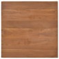 vidaXL Couchtisch 65x65x33 cm Teak Massivholz 
