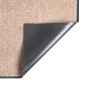 vidaXL Fußmatte Beige 60x80 cm vidaXL Fußmatte Beige 60x80 cm