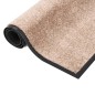 vidaXL Fußmatte Beige 60x80 cm vidaXL Fußmatte Beige 60x80 cm