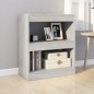 vidaXL Bücherregal/Raumteiler Betongrau 60x30x72 cm vidaXL Bücherregal/Raumteiler Betongrau 60x30x72 cm