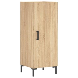 vidaXL Sideboard Sonoma-Eiche 34,5x34x90 cm Holzwerkstoff