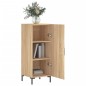vidaXL Sideboard Sonoma-Eiche 34,5x34x90 cm Holzwerkstoff vidaXL Sideboard Sonoma-Eiche 34,5x34x90 cm Holzwerkstoff