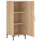 vidaXL Sideboard Sonoma-Eiche 34,5x34x90 cm Holzwerkstoff vidaXL Sideboard Sonoma-Eiche 34,5x34x90 cm Holzwerkstoff
