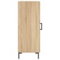 vidaXL Sideboard Sonoma-Eiche 34,5x34x90 cm Holzwerkstoff vidaXL Sideboard Sonoma-Eiche 34,5x34x90 cm Holzwerkstoff