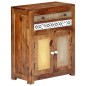 vidaXL Beistellschrank 60x30x75 cm Massivholz Palisander vidaXL Beistellschrank 60x30x75 cm Massivholz Palisander