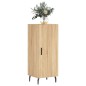 vidaXL Sideboard Sonoma-Eiche 34,5x34x90 cm Holzwerkstoff vidaXL Sideboard Sonoma-Eiche 34,5x34x90 cm Holzwerkstoff