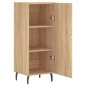 vidaXL Sideboard Sonoma-Eiche 34,5x34x90 cm Holzwerkstoff vidaXL Sideboard Sonoma-Eiche 34,5x34x90 cm Holzwerkstoff