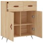 vidaXL Sideboard Sonoma-Eiche 69,5x34x90 cm Holzwerkstoff vidaXL Sideboard Sonoma-Eiche 69,5x34x90 cm Holzwerkstoff
