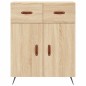 vidaXL Sideboard Sonoma-Eiche 69,5x34x90 cm Holzwerkstoff vidaXL Sideboard Sonoma-Eiche 69,5x34x90 cm Holzwerkstoff