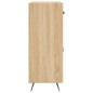 vidaXL Sideboard Sonoma-Eiche 69,5x34x90 cm Holzwerkstoff vidaXL Sideboard Sonoma-Eiche 69,5x34x90 cm Holzwerkstoff