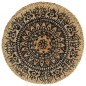 vidaXL Tischsets 4 Stk. Dunkelblau 38 cm Rund Jute vidaXL Tischsets 4 Stk. Dunkelblau 38 cm Rund Jute