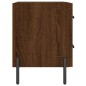 vidaXL Nachttische 2Stk. Braun Eichen-Optik 40x35x47,5cm Holzwerkstoff vidaXL Nachttische 2Stk. Braun Eichen-Optik 40x35x47,5cm Holzwerkstoff
