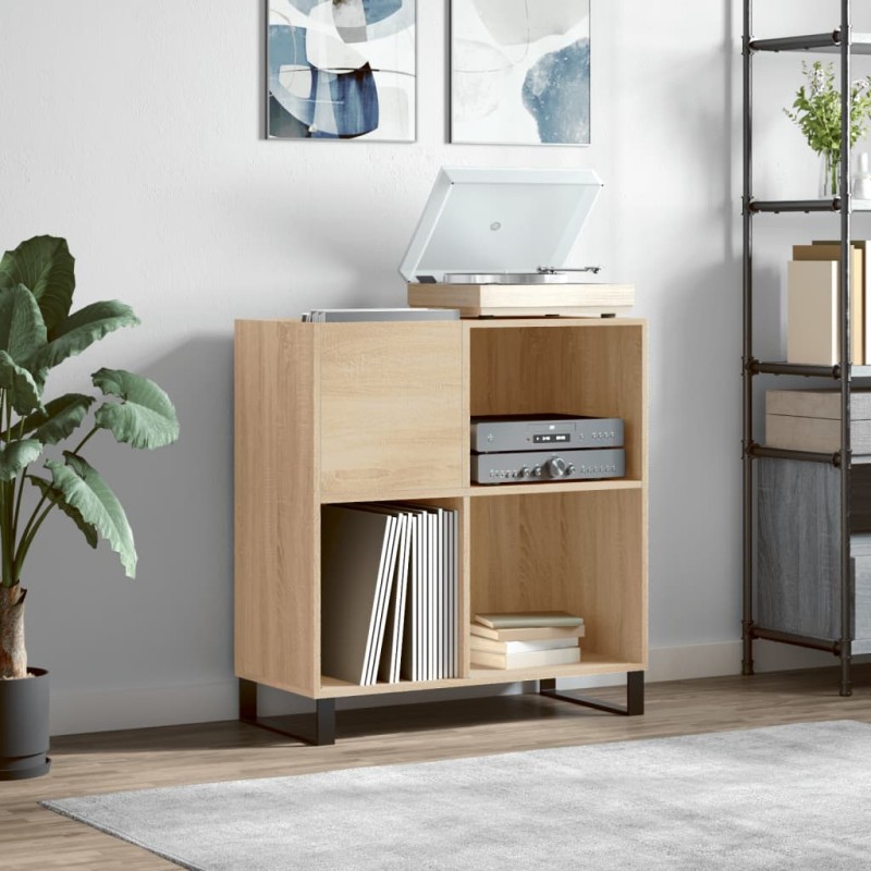 vidaXL Plattenschrank Sonoma-Eiche 84,5x38x89 cm Holzwerkstoff vidaXL Plattenschrank Sonoma-Eiche 84,5x38x89 cm Holzwerkstoff