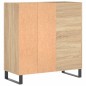 vidaXL Plattenschrank Sonoma-Eiche 84,5x38x89 cm Holzwerkstoff vidaXL Plattenschrank Sonoma-Eiche 84,5x38x89 cm Holzwerkstoff
