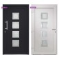 vidaXL Haustür Anthrazit 98x208 cm vidaXL Haustür Anthrazit 98x208 cm