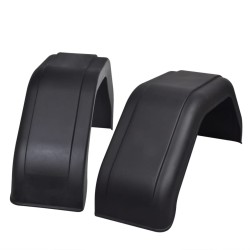 vidaXL Kotflügel 2 Stk. für Anhänger 200x680 mm 