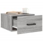 vidaXL Wand-Nachttische 2 Stk. Grau Sonoma 35x35x20 cm