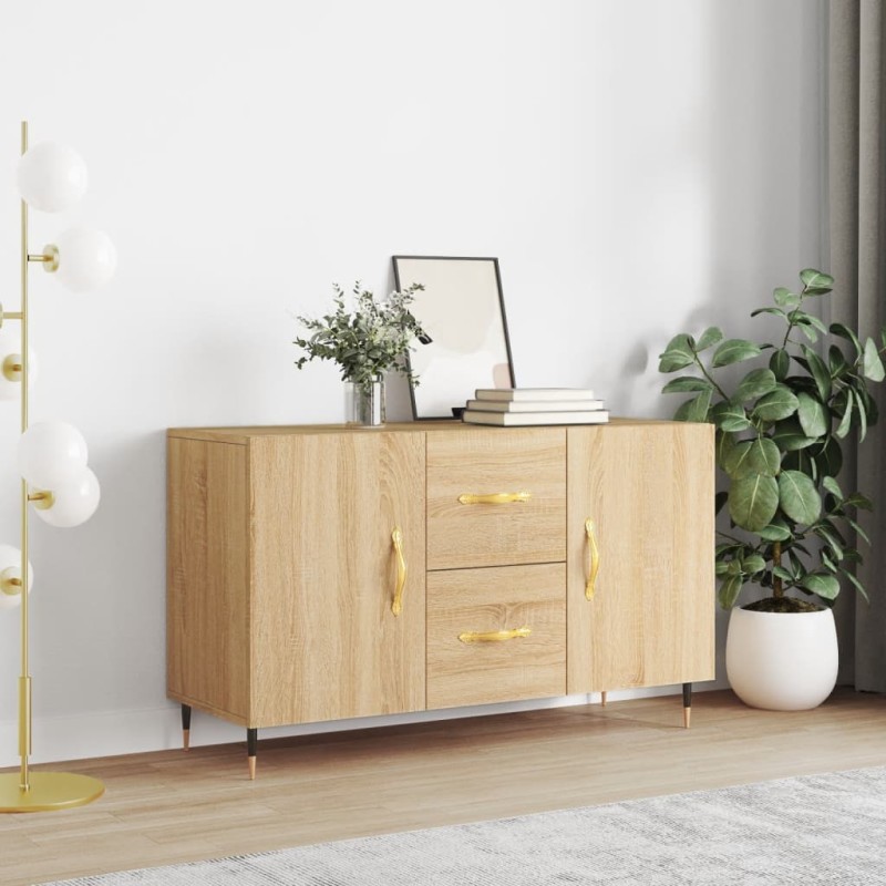 vidaXL Sideboard Sonoma-Eiche 100x36x60 cm Holzwerkstoff vidaXL Sideboard Sonoma-Eiche 100x36x60 cm Holzwerkstoff