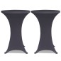 Stretch-Tischhussen 4 Stk. 70 cm Anthrazit Stretch-Tischhussen 4 Stk. 70 cm Anthrazit