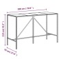 vidaXL 11-tlg. Gartenbar-Set Schwarz Poly Rattan & Massivholz Akazie vidaXL 11-tlg. Gartenbar-Set Schwarz Poly Rattan & Massivholz Akazie