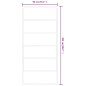 vidaXL Schiebetür ESG-Glas und Aluminium 90x205 cm Schwarz vidaXL Schiebetür ESG-Glas und Aluminium 90x205 cm Schwarz