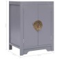 vidaXL Nachttisch 38×28×52 cm Paulownia Holz vidaXL Nachttisch 38×28×52 cm Paulownia Holz