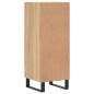 vidaXL Sideboard Sonoma-Eiche 34,5x34x90 cm Holzwerkstoff vidaXL Sideboard Sonoma-Eiche 34,5x34x90 cm Holzwerkstoff
